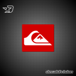 Quiksilver Sticker - Badge